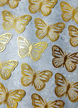 Load image into Gallery viewer, Golden Acrylic Butterfly Cutout 2