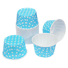Load image into Gallery viewer, K10 Polka Dots Laminated Hard Paper Muffin Liner 50 Pieces | Random Color 3