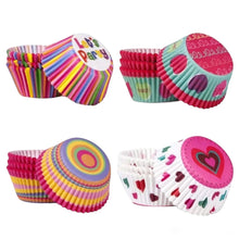 Load image into Gallery viewer, K20 Paper Muffin Liner 100 Pieces | Random Color & Design 4