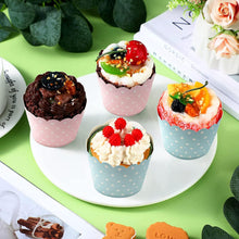 Load image into Gallery viewer, K26 Polka Dots Hard Paper Muffin Liner 50 Pieces Medium | Random Color 4