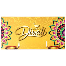 Load image into Gallery viewer, M321 Happy Diwali 8 Cavity Yellow Chocolate Box 2