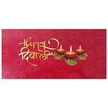 Load image into Gallery viewer, M330 Happy Diwali 10 Cavity Yellow Chocolate Box 2