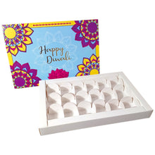Load image into Gallery viewer, M336 18 Cavity Happy Diwali Yellow Chocolate Box 2