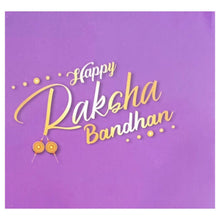 Load image into Gallery viewer, M508 Happy Rakhi 9 Cavity Purple Chocolate Box 4
