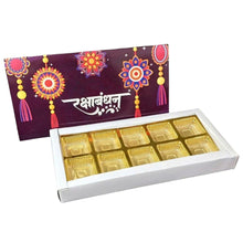 Load image into Gallery viewer, M509 10 Cavity Happy Rakhi Purple Chocolate Box 4