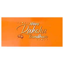 Load image into Gallery viewer, M528 10 Cavity Happy Rakhi Orange Chocolate Box 3