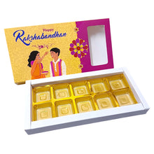 Load image into Gallery viewer, M529 10 Cavity Happy Rakhi Pink Chocolate Box 4