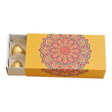 Load image into Gallery viewer, M808 8 Cavity Yellow Festive Chocolate Box 2