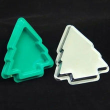 Load image into Gallery viewer, M738 Merry Christmas Tree Green PVC Chocolate Box with Transparent Lid