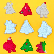 Load image into Gallery viewer, Z402 Merry Christmas 3 Piece Plunger Set for Fondant | Cookie | Clay