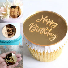 Load image into Gallery viewer, Happy Birthday Acrylic Charm Coin