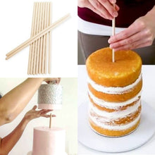 Load image into Gallery viewer, 12 Inches Wooden Dowel 12 Pieces Set 3
