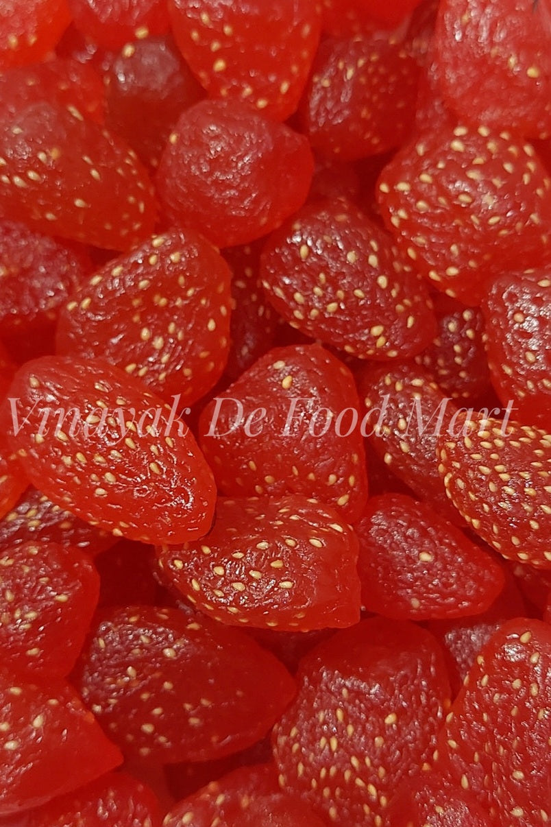 Dry Candied Strawberry Dry Fruit