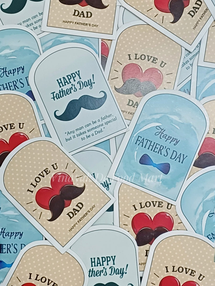 A79 Happy Father's Day Paper Tags