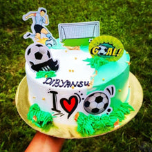 Load image into Gallery viewer, A31 Football Theme Paper Cake Toppers Set
