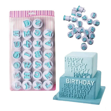 Alphabets Upper Case 26 Pieces Plunger Set