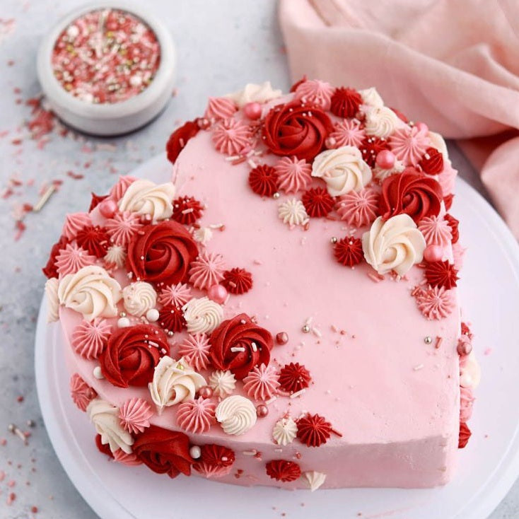 Aluminium Heart Cake Tins Inches Height – Vinayak De Food Mart