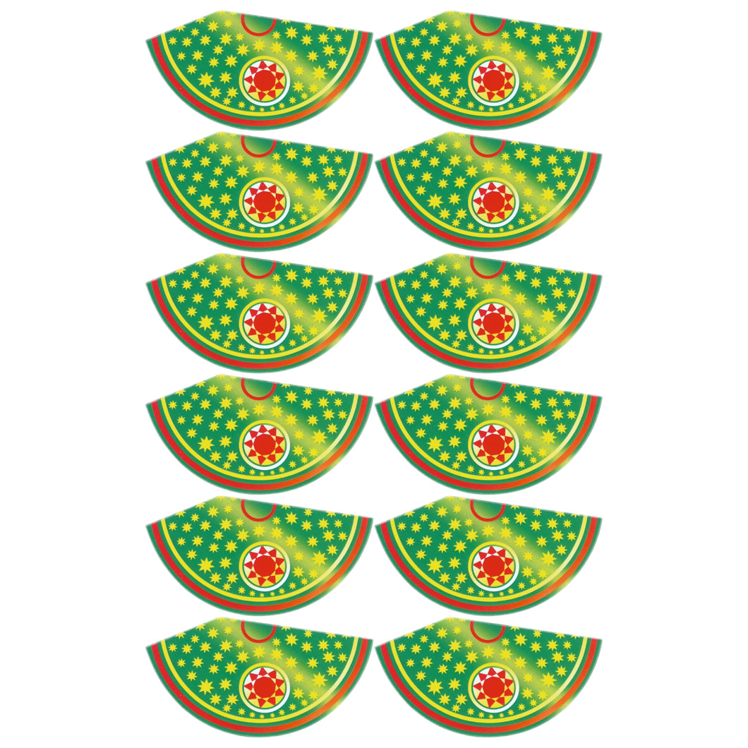 Big Anar/Cone Diwali Cracker Chocolate Sticker Sheet