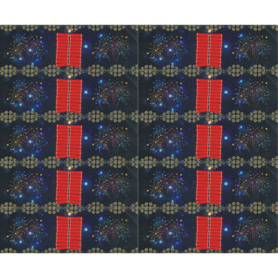 Big Ladi Diwali Cracker Chocolate Sticker Sheet