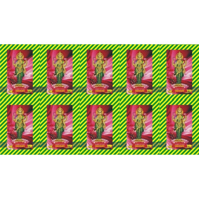 Big Laxmi Bomb Diwali Cracker Chocolate Sticker Sheet