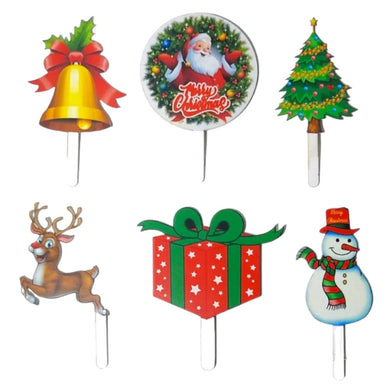 C22 Merry Christmas MDF Theme Topper Set