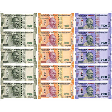 Currency | Money Notes Diwali Cracker Chocolate Sticker Sheet