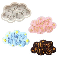 Load image into Gallery viewer, F5 Happy Birthday Fondant Mould 3
