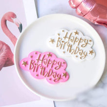 Load image into Gallery viewer, F5 Happy Birthday Fondant Mould 4
