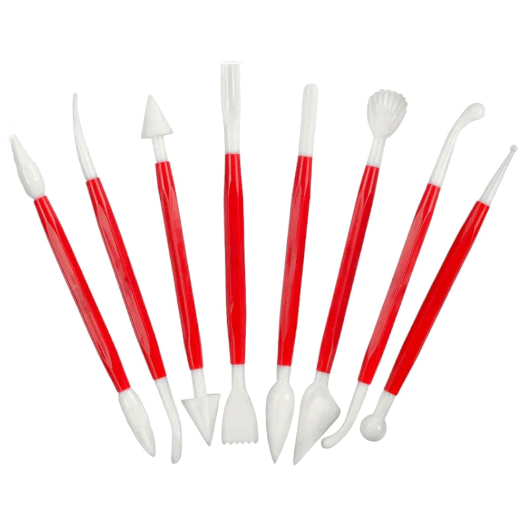 Fondant 8 Piece Modelling Tool Set