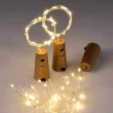 Golden Fairy Cork Light