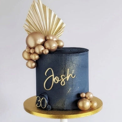 Golden Faux Ball 12 Piece Set