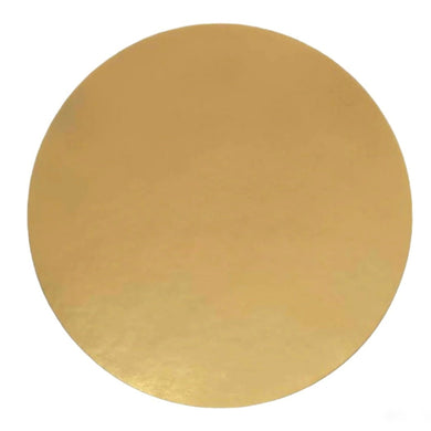 Golden Round Cake Base 10 Inches