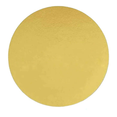 Golden Round Cake Base 6 Inches