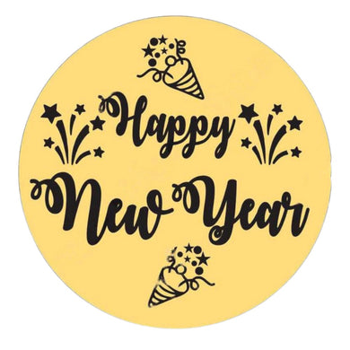 Happy New Year Acrylic Charm Coin