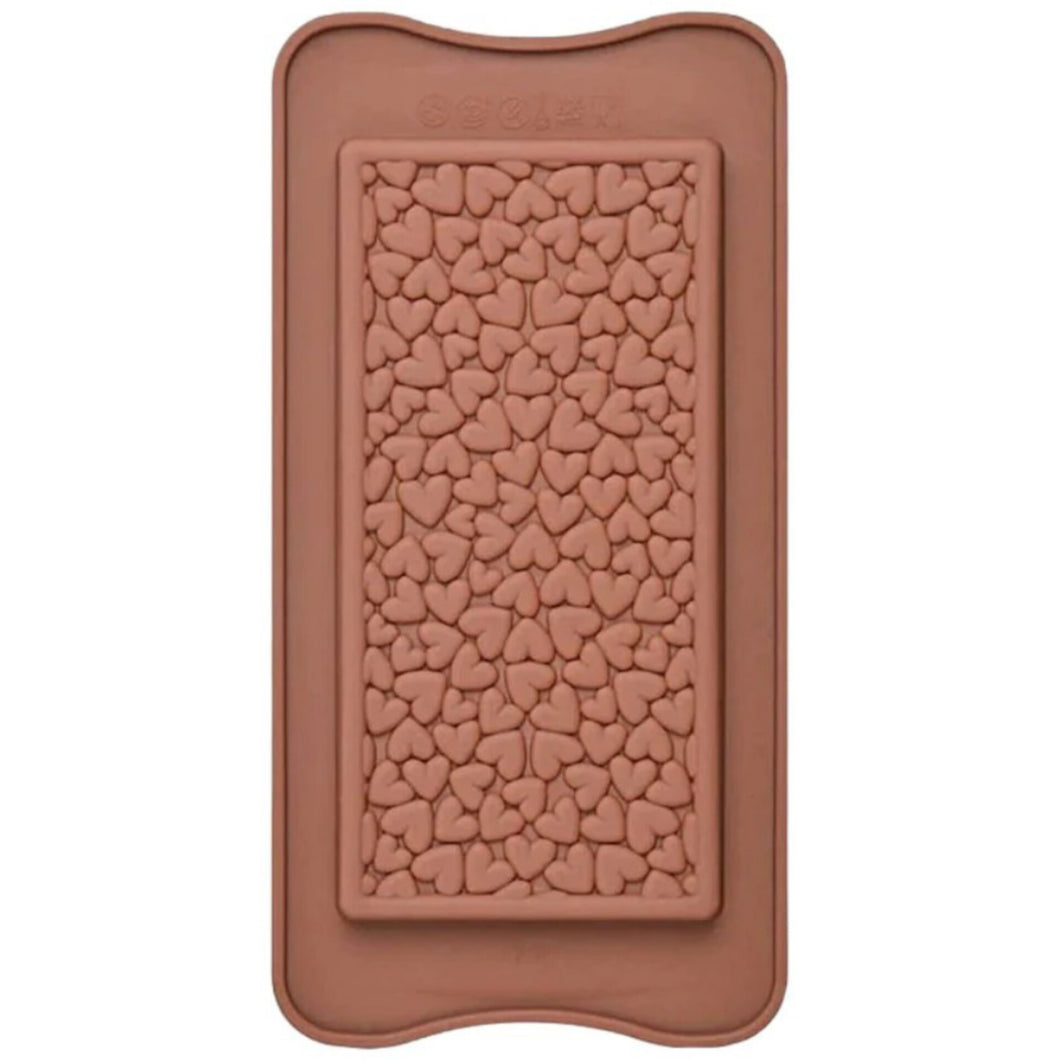 S15 Hearts Bar Silicone Mould