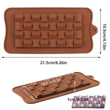 Load image into Gallery viewer, S56 Designer Bar Silicone Chocolate Mould
