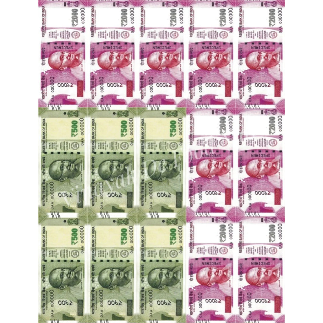 Currency Notes Sticker