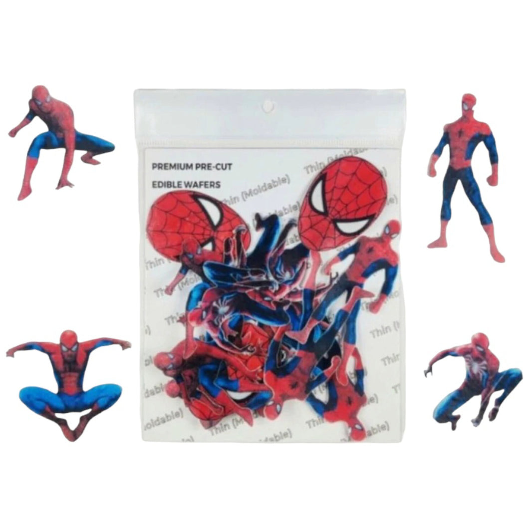 G6 Spiderman Edible Wafer Tags