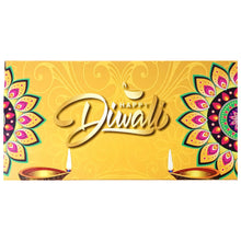 Load image into Gallery viewer, M321 Happy Diwali 8 Cavity Yellow Chocolate Box
