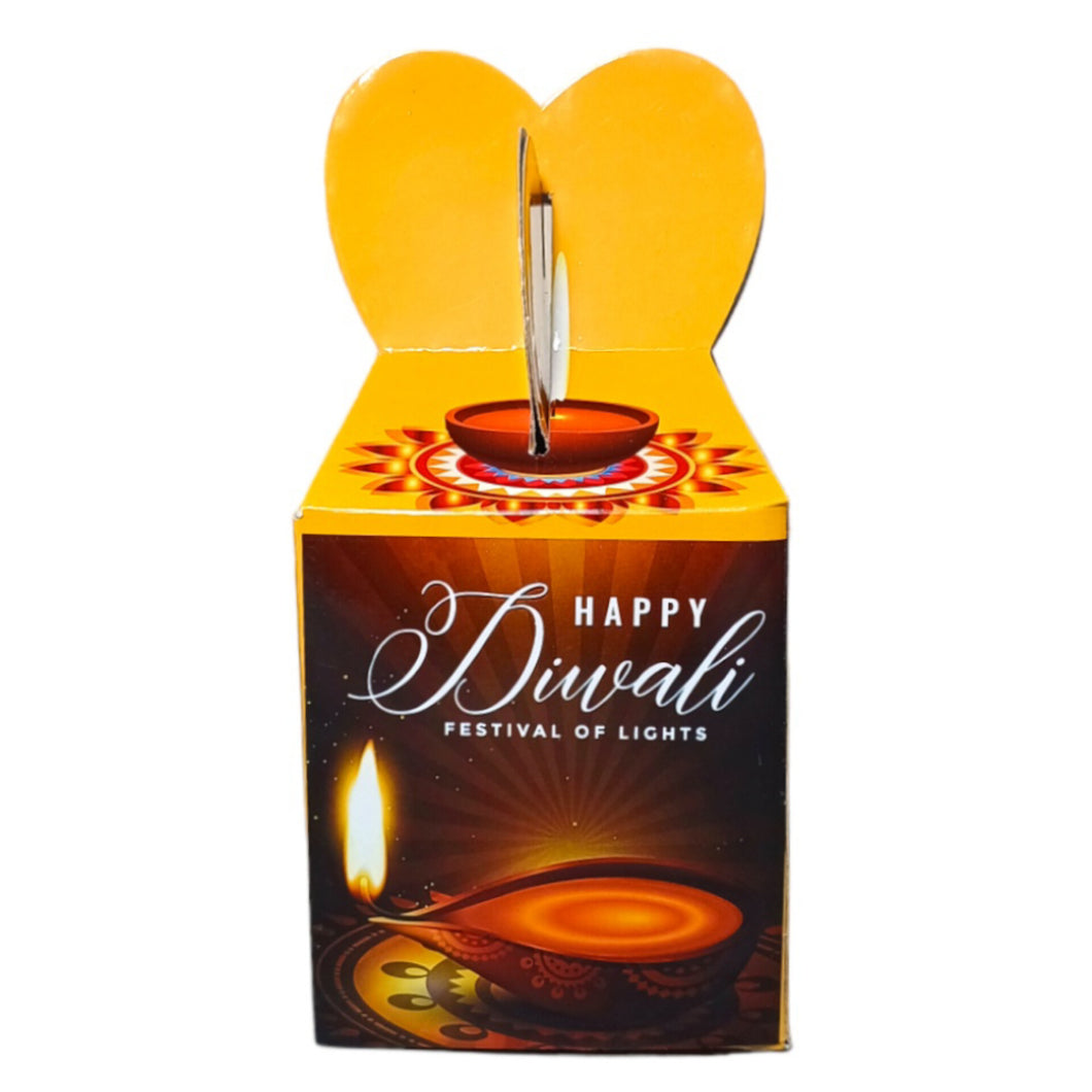 M324 Happy Diwali Multipurpose Yellow Gift Box