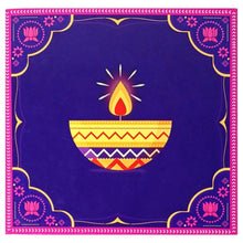 Load image into Gallery viewer, M338 9 Cavity Happy Diwali Yellow Chocolate Box
