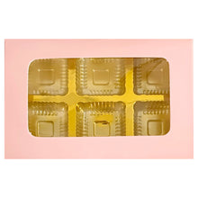 Load image into Gallery viewer, M30 6 Cavity Peach Chocolate Box
