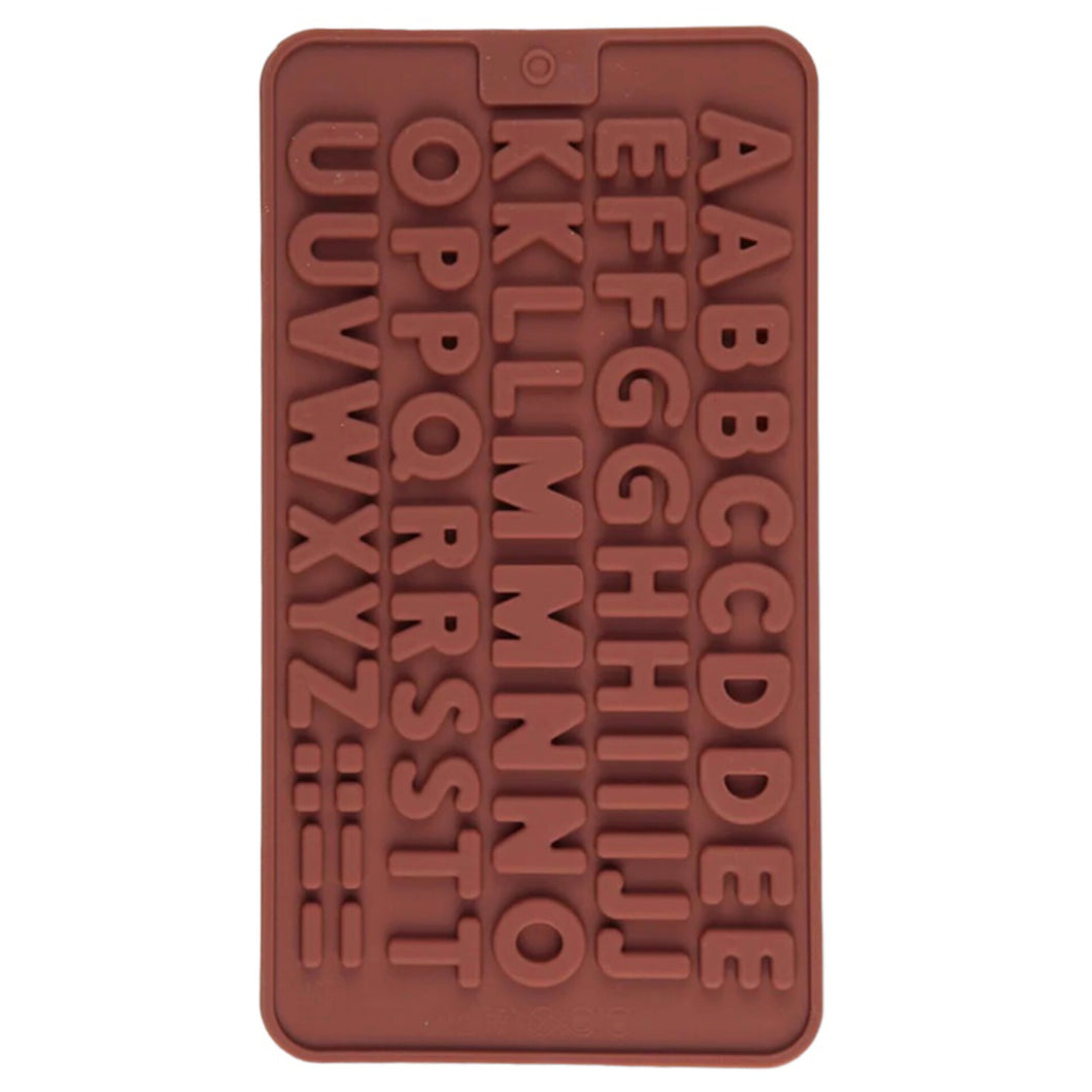S19 Alphabets Silicone Mould