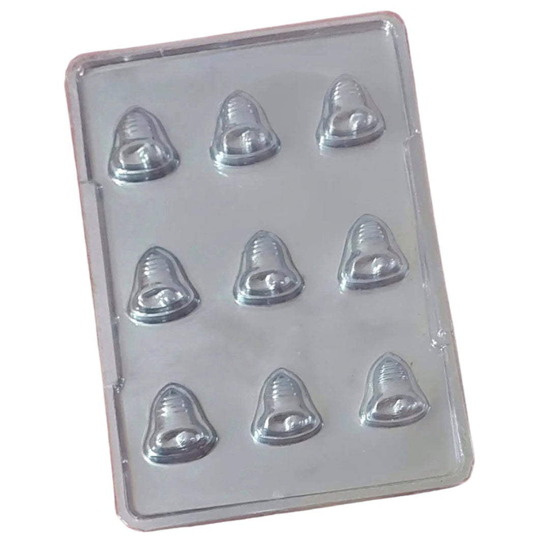 P407 Christmas Bell PVC Chocolate Mould