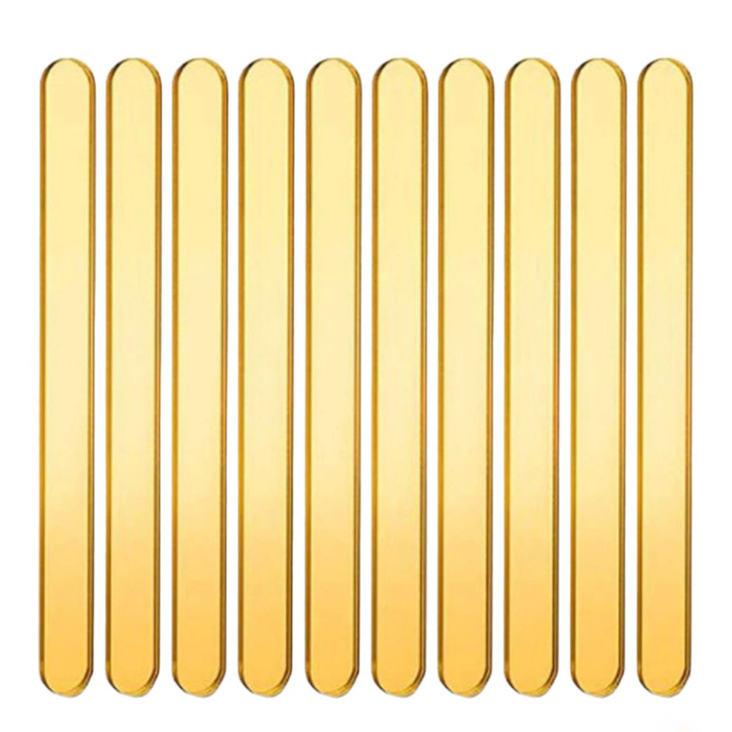 Golden Acrylic Cakesicle Stick