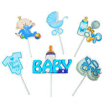 Load image into Gallery viewer, A33 It&#39;s a Boy Baby Shower Theme Paper Topper Set
