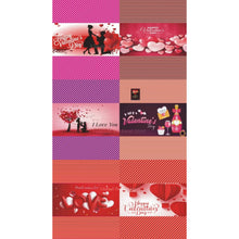 Load image into Gallery viewer, V1 Happy Valentine&#39;s Day Bar Stickers
