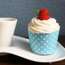 Load image into Gallery viewer, K5 Polka Dots Hard Paper Muffin Liner 50 Pieces Large | Random Color 2
