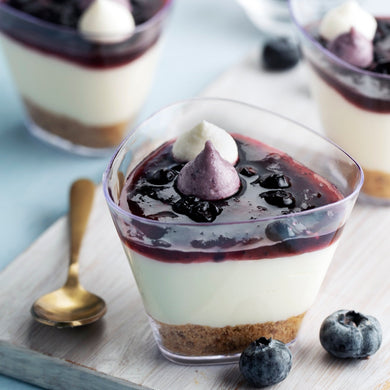L2 Mini Trapezoid Transparent Acrylic L3 Large Triangular Transparent Acrylic Mousse | Dessert | Pudding Cup 150 Ml