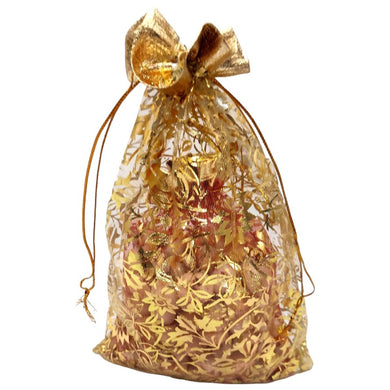 M10 Large Golden Potli Bag